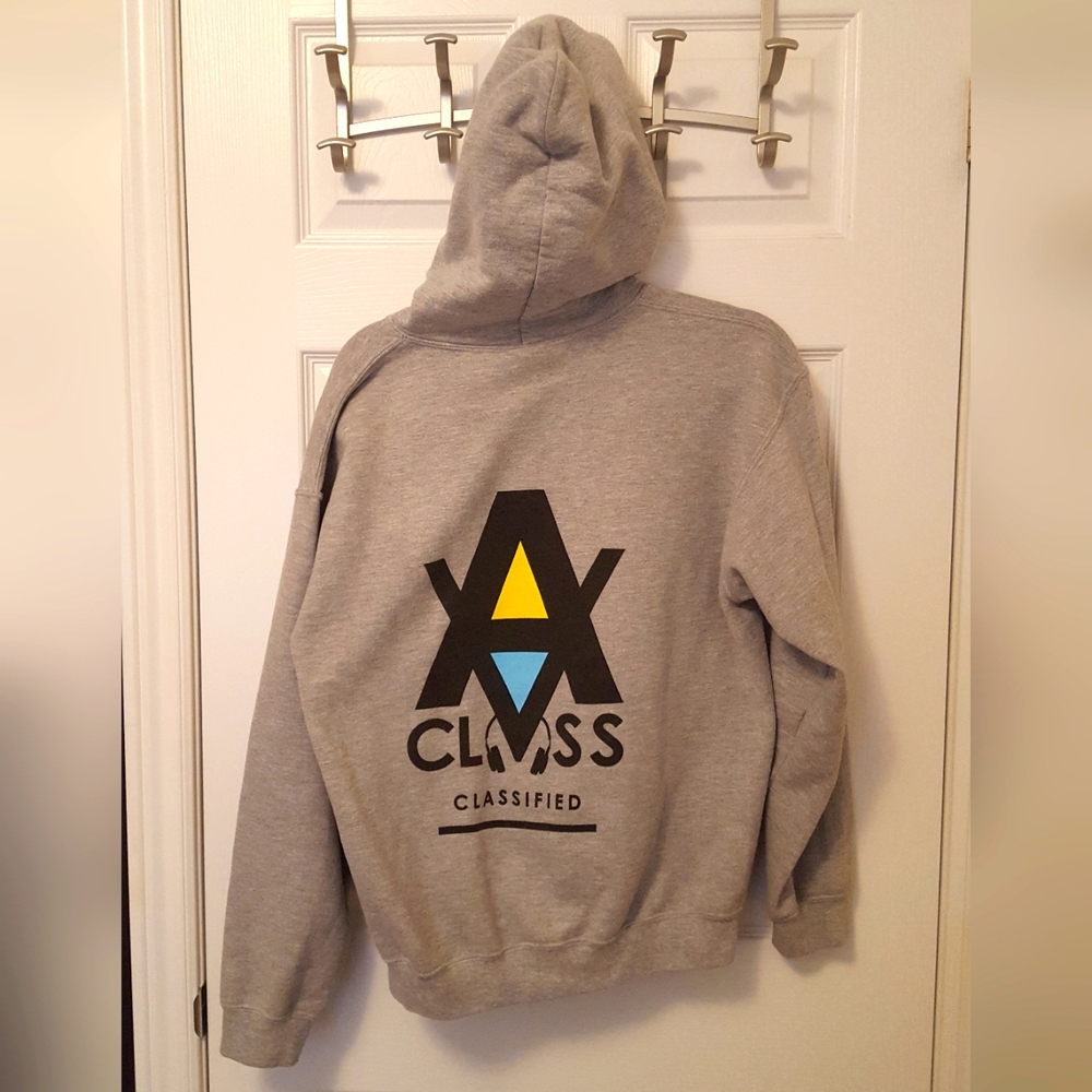 Classified Rapper Limited Edition Grey Hooded Sweatshirt